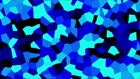 Animated abstract mosaic pattern background with attractive colors Stock Footage 287838751