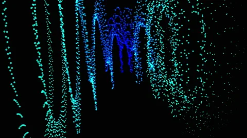 Animated abstract motion moving spiral background 4k UHD Stock-Footage 143232992