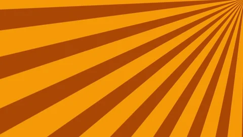 Animated abstract orange comic radial ray background Stock Footage 201984211