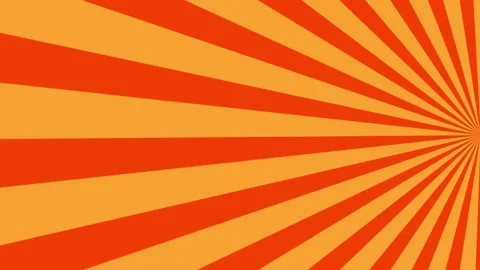 Animated abstract orange comic radial ray background Stock-Footage 201984284