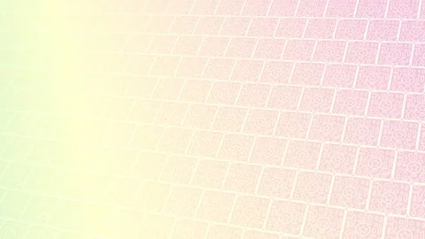 Animated abstract pattern with geometric elements in pastel tones 库存影片 233393702