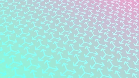 Animated abstract pattern with geometric elements blue pink Stock Footage 233554602