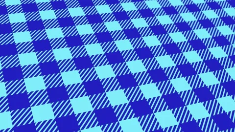Animated abstract pattern with geometric elements in blue tones Stock Footage 233631823