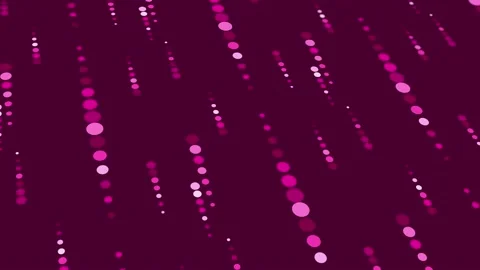 Animated abstract pattern with geometric elements in red tones Stock Footage 233631884