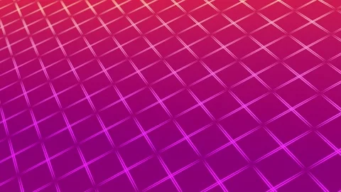 Animated abstract pattern with geometric elements in red tones Stock Footage 233631914