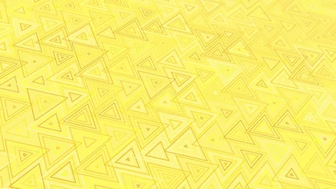 Animated abstract pattern with geometric elements in yellow-orange tones Stock Footage 233631928