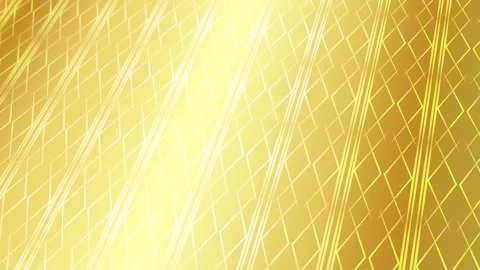 Animated abstract pattern with geometric elements in gold tones Stock Footage 233783427