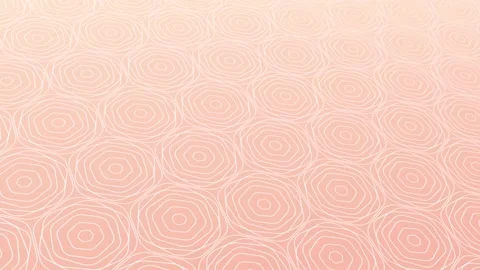 Animated abstract pattern with geometric elements in the shape of a rose. pink Stock Footage 233783456