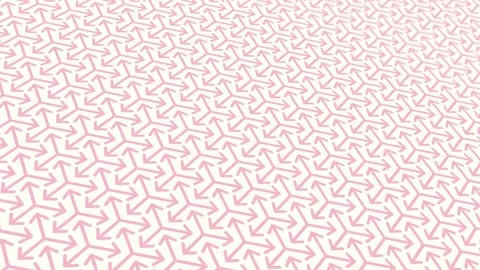 Animated abstract pattern with geometric elements in pink tones Stock Footage 233783626