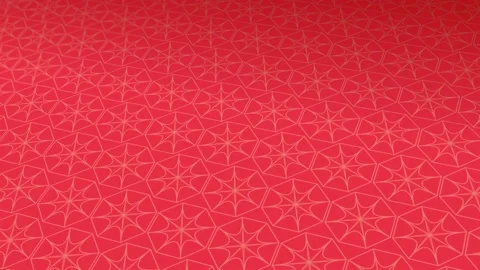 Animated abstract pattern with geometric elements in red tones Stock Footage 233783750