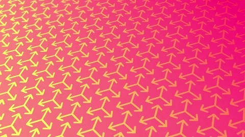 Animated abstract pattern with geometric elements in pink-gold tones 스톡 동영상 233783819