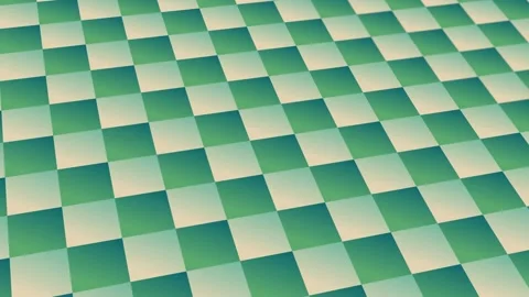 Animated abstract pattern with geometric elements in green-blue tones 스톡 동영상 233784073