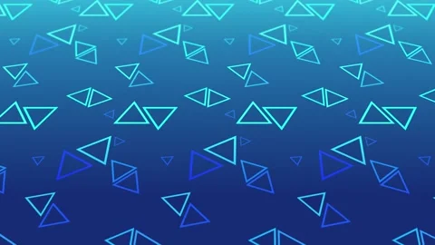 Animated abstract pattern with geometric elements in blue tones 스톡 동영상 233784109