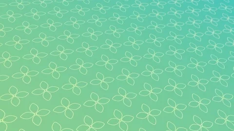 Animated abstract pattern with geometric elements in green-blue tones 스톡 동영상 233784244