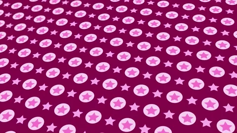 Animated abstract pattern with star geometric elements. pink 스톡 동영상 233784043