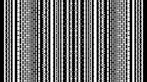 Animated abstract patterns. Looped graphic background of geometric shapes. Palet Stock Footage 247236010