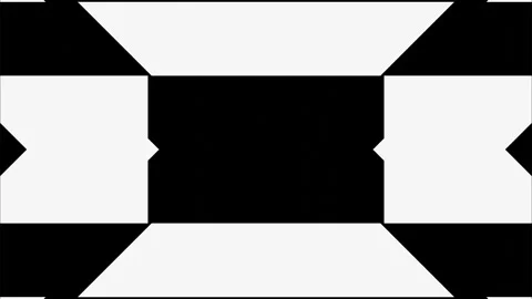 Animated abstract patterns. Looped graphic background of geometric shapes. Palet Stock Footage 247236011