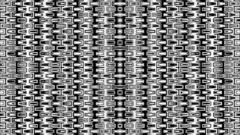 Animated abstract patterns. Looped graphic background of geometric shapes. Palet Stock Footage 247236020