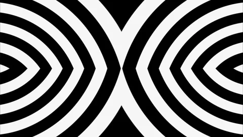 Animated abstract patterns. Looped graphic background of geometric shapes. Palet Stock Footage 247236025