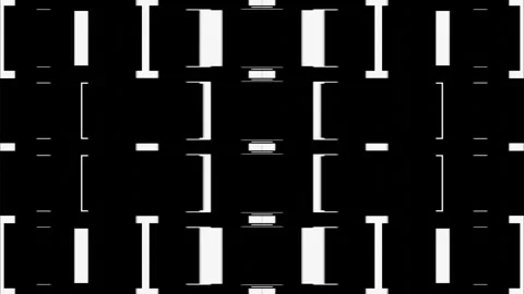 Animated abstract patterns. Looped graphic background of geometric shapes. Palet Stock Footage 247236048