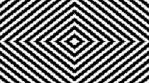 Animated abstract patterns. Looped graphic background of geometric shapes. Palet Stock Footage 247236070