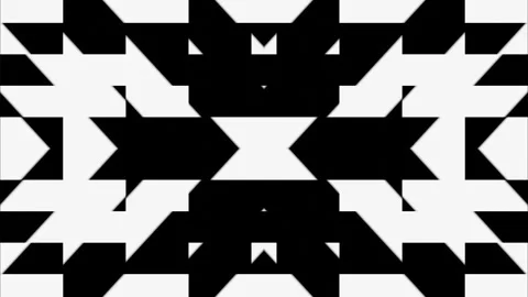 Animated abstract patterns. Looped graphic background of geometric shapes. Palet Stock Footage 247236099