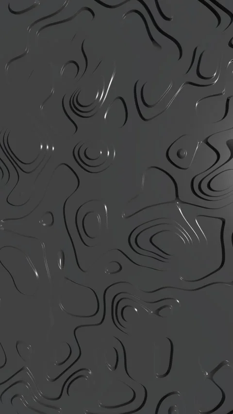 Animated abstract random fluid ripple effect transformations dark 3D backgr.. Stock Footage 305409272