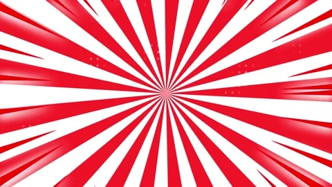 Animated abstract red comic with halftone background Stock Footage 201982555