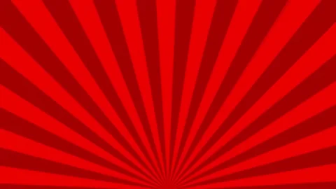 Animated abstract red comic radial ray background Stock Footage 201983053