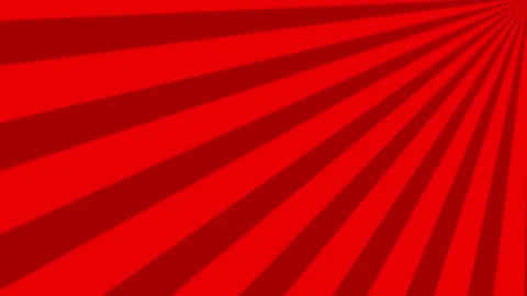 Animated abstract red comic radial ray background Stock Footage 201984286