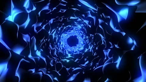 Animated Abstract Seamless Tunnel Background Stock Footage 173630917