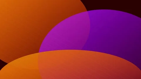 Animated abstract shapes background in purple and orange Stock-Footage 344752177
