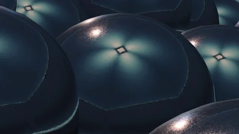 Animated Abstract Spheres Stock Footage 71943447