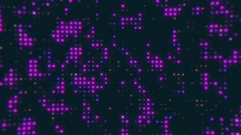 Animated abstract technology background. futuristic cyberspace.4K background Stock Footage 183704237