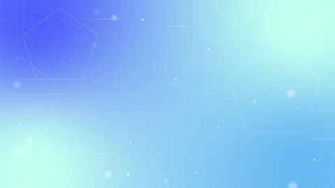 Animated abstract technology background. futuristic cyberspace. data, hi-tech Stock Footage 264303380