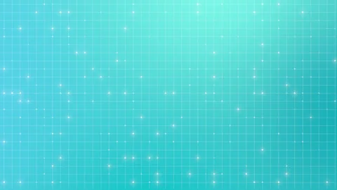 Animated abstract technology background. glowing random dots and grid Stock Footage 169878914