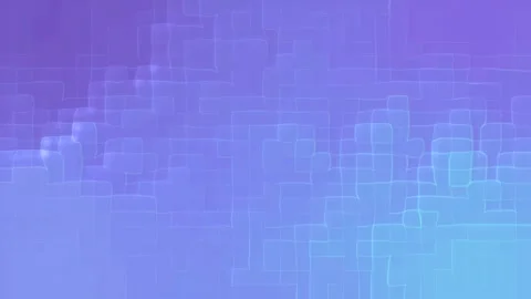 Animated abstract technology background. Virtual space Stock Footage 254591894