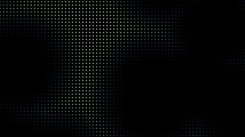 Animated abstract technology dark background random dots and grid 4K. Loop dark Stock Footage 316809341