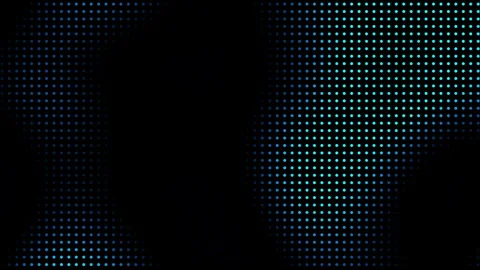 Animated abstract technology dark background random led dots and grid 4K. Loop Stock Footage 339511895