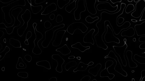 Animated abstract technology dark background. glowing random dots and grid. data Stock Footage 340576136