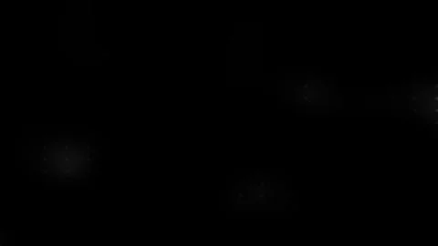 Animated abstract technology dark background random dots and grid animation. Led Stock Footage 345727936
