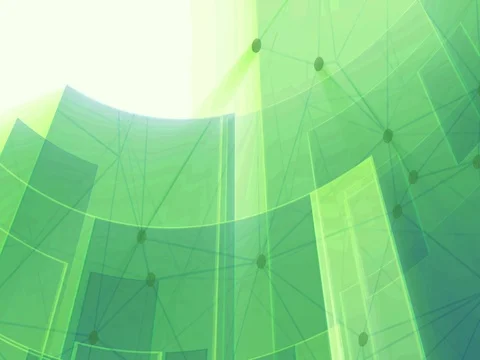 Animated Abstract Technology Stock Footage 76759768