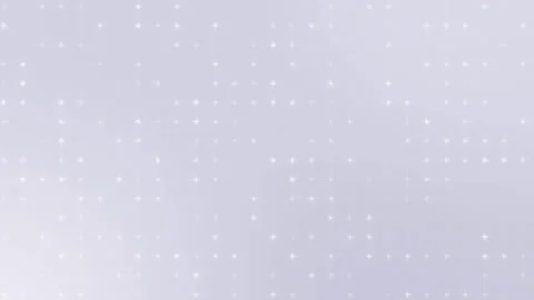 Animated abstract technology light grey background. glowing dots and grid Stock Footage 206791410