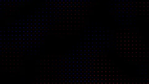 Animated abstract technology random dots and grid 4K on black background. Loop Stock Footage 337175658