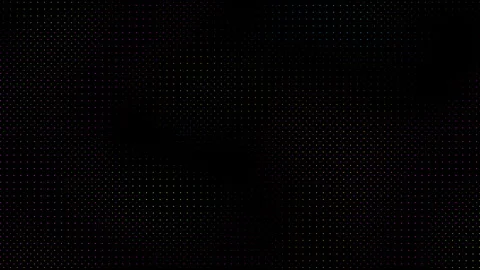 Animated abstract technology random dots and grid 4K on black background. Loop Stock Footage 339269700