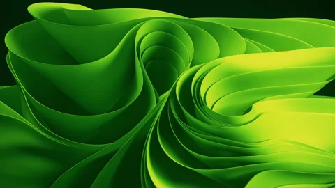 Animated abstract wavy cloth fabric lines background wave effect backdrop Stock Footage 168211374