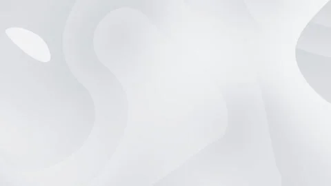 Animated abstract white and gray gradient background design with white curves 库存影片 336242796