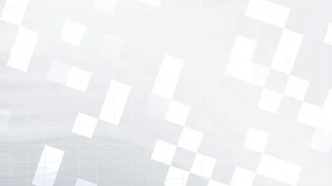 Animated abstract white and gray gradient background square pixel pattern Vidéo 336242893