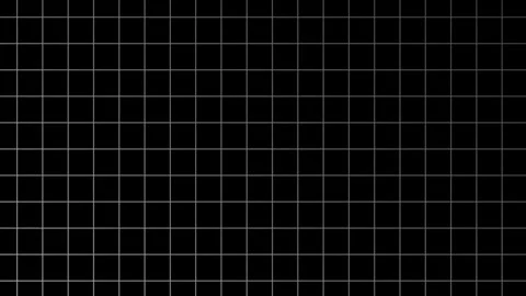 Animated Abstract White Grid on a Black Background. 库存影片 263125178
