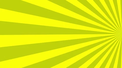 Animated abstract yellow comic radial ray background 動画素材 201984437